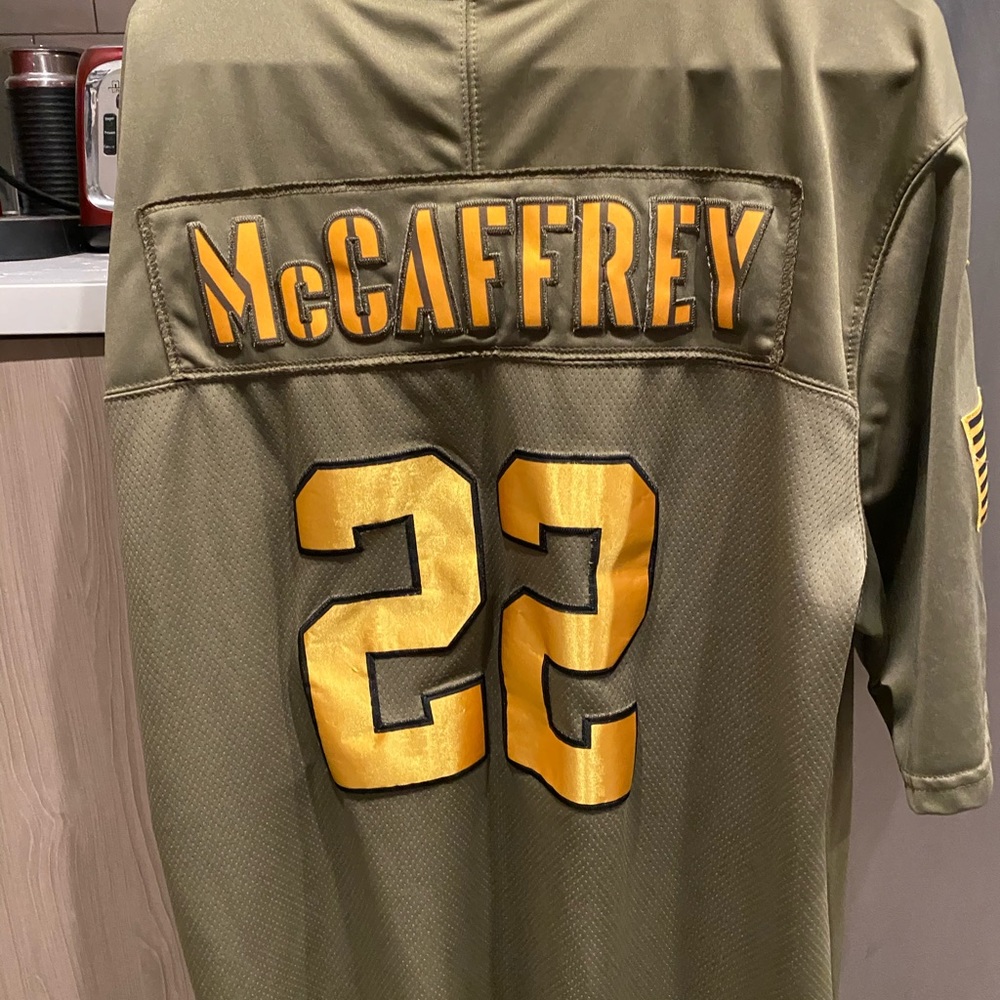 Christian McCaffrey Carolina Jersey